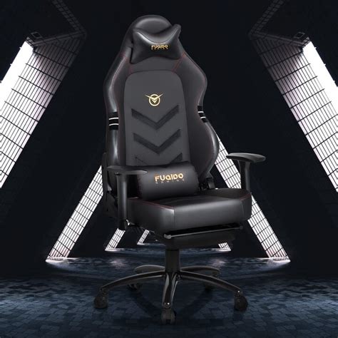 Fuqido Big And Tall Gaming Chair With Footrest Lbs Racing Style