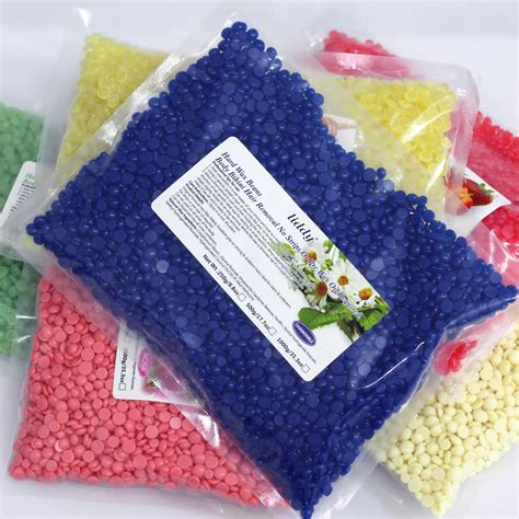 2017 500g No Strip Depilatory Hot Film Hard Wax Beans Brazilian Hair ...