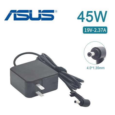 充電器 適用於 華碩 ASUS 電腦 筆電 變壓器 4 0mm 1 35mm45W19V 2 37A PChome 24h購物