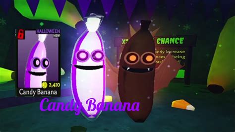 Roblox Banana Eats Part 1709 New Purple Candy Banana Skin Unlocked