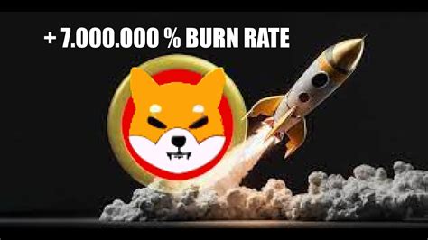 BURN RATE STEIGT UM 7 MIO SHIB STEIGT UM 12 SHIBA INU