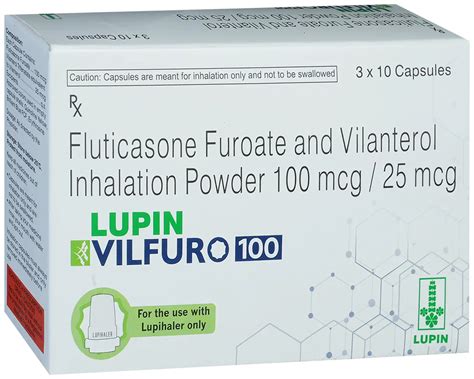 Breo-Ellipta (Fluticasone Furoate + Vilanterol) Powder For Inhalation ...