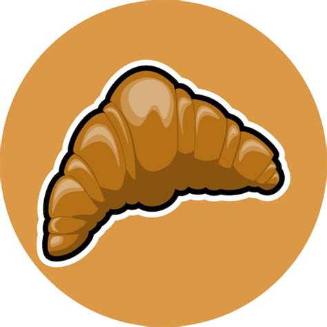 Premium Vector Cartoon Image Of A Croissant With Several Flavors In