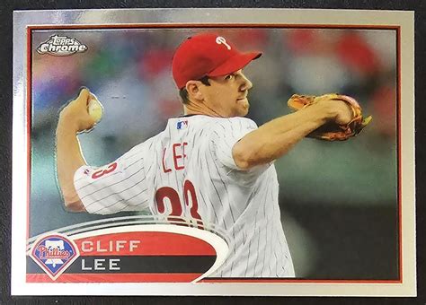 Cliff Lee Topps Chrome Refractors Philadelphia Phillies Ebay