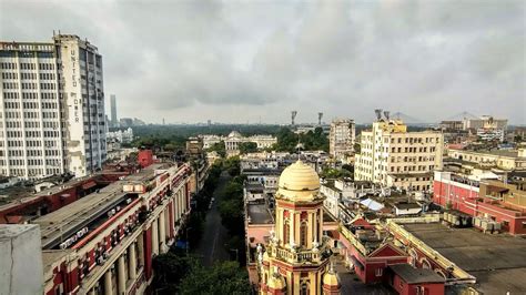 View Of Kolkata From Th Floor Of Bsnl Telephone Bhawan The Daily