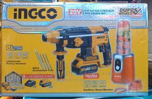 Ingco Lithium Ion Cordless Pcs Combo Kit V Hammer Drill In Lagos