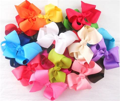 Light Pink Hair Bow Hair Bows Bows For Girls Girls Bow Etsy