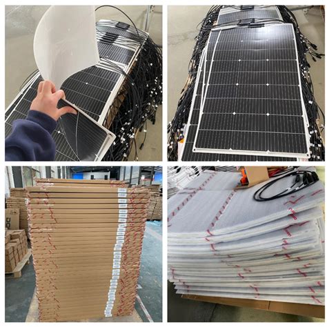 Dokio W Etfe Photovoltaic Flexible Solar Panels For Travel Car Roof