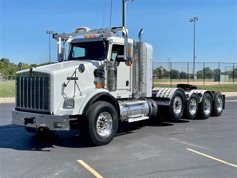 Used Kenworth T Quad Axle Day Cab Cummins Isx Dual Line Wet