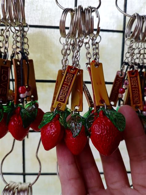 Strawberry Key Chain Lazada PH