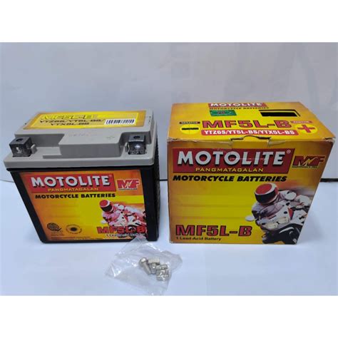 Motolite Mf L B Maintenance Free Motorcycle Battery Ytz S Ytx L Bs