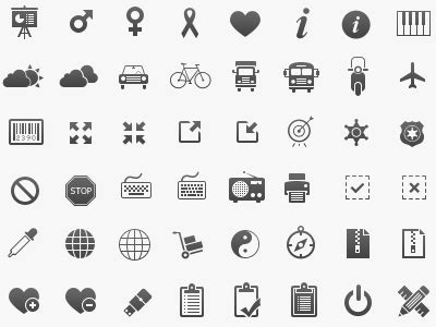 350 Free vector web icons (Freebie) by Brankic1979 on Dribbble