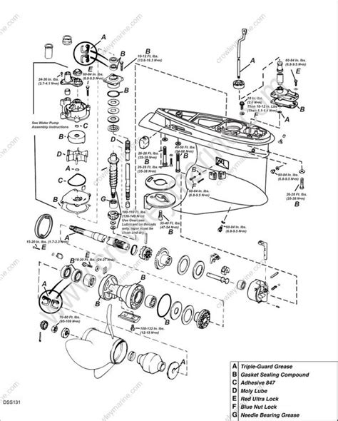 Service Manual 5007213 Evinrude E TEC 115 200 HP Gearcase Service