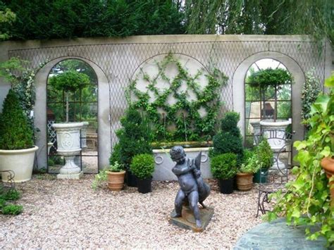 Courtyard French Country Garden French Garden Courtyard Gardens Design