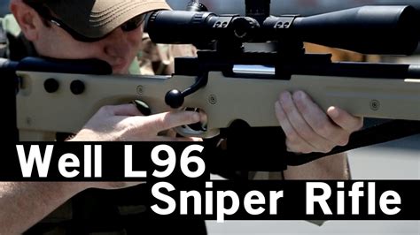 Airsoft Gi Well L Compact Bolt Action Spring Sniper Rifle Youtube