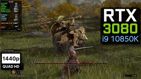 Elden Ring Unlocked FPS Maximum Settings 1440p RTX 3080 I9 10850K