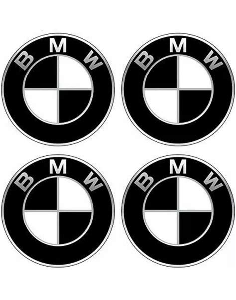 Bmw Emblem Logo Badge Hub Wheel Rim Center Cap Bmw Set Of Etsy