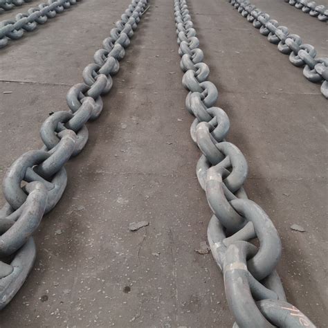 137mm R3 Mooring Chain With ABS Certificate China Mooring Chain And