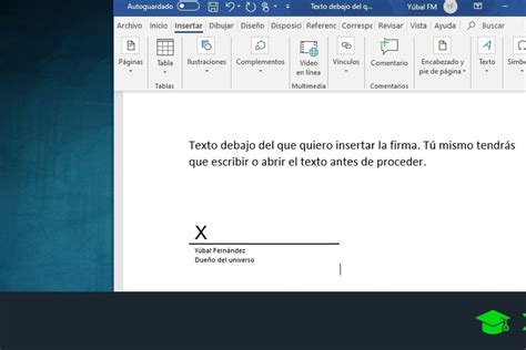 Cómo Firmar Un Documento De Word