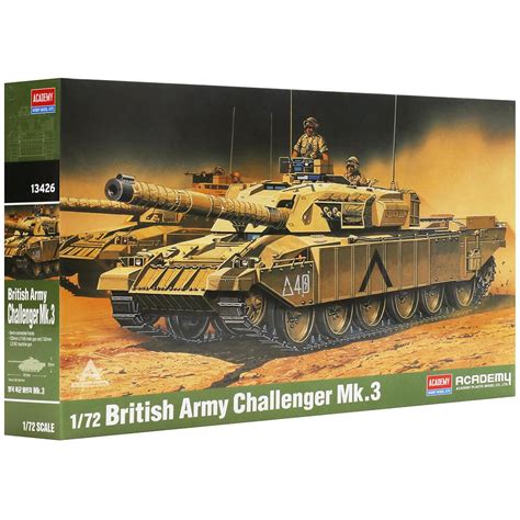 Academy British Army Challenger 1 Mk.3 Tank Model Kit Scale 1:72