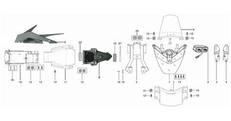Купить Задний фонарь, поворотники Для Racer RC250CS Skyway (Скайвей)