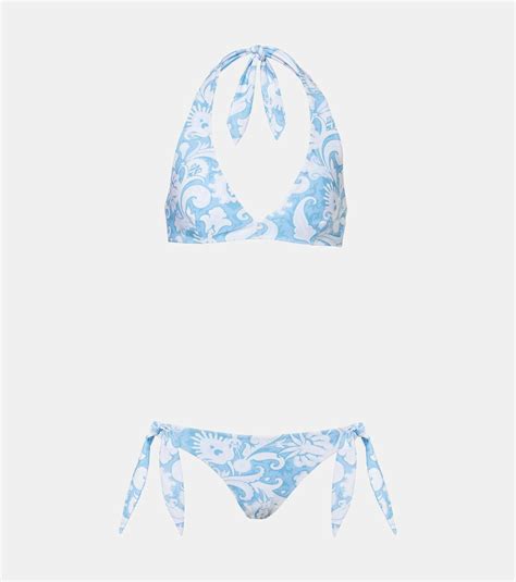 Etro Printed Bikini Etro