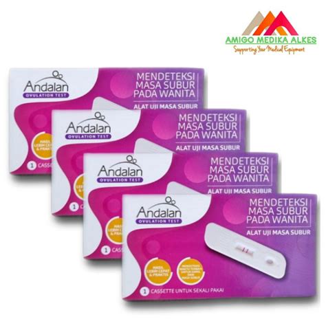 Jual Andalan Ovulation Test Test Masa Subur Kartu Test Golongan