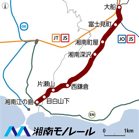 ملف Shonanmonorail Linemap Svg المعرفة