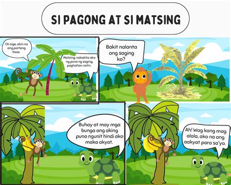 Comics Matsing Nakakita Ako Ng Puno Ng Saging