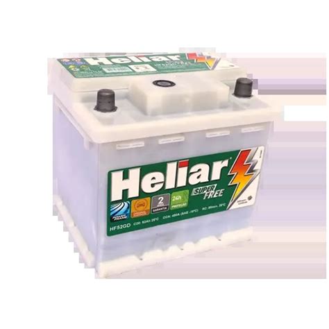 Bateria Heliar Modelo Hf Gd Free Ah V C Ah Rc Mn