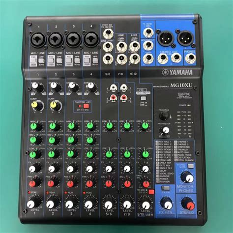 Микшерный пульт YAMAHA MG10XU - купить с доставкой по выгодным ценам в ...