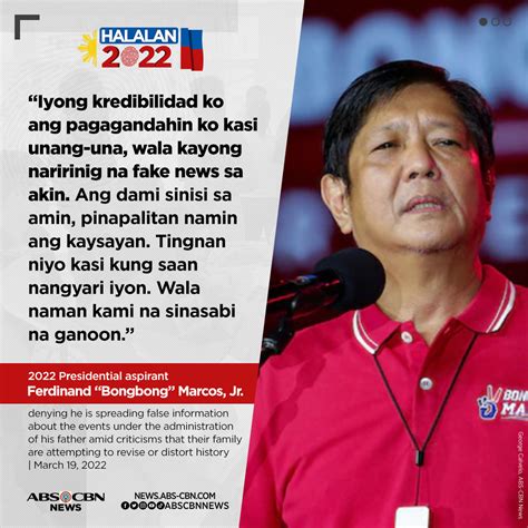 ABS CBN News On Twitter Walang Fake News Mula Kay Marcos Jr