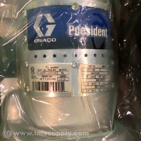 graco  president pneumatic  ball piston pump ims supply