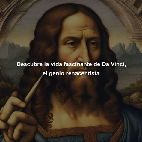 Descubre La Vida Fascinante De Da Vinci El Genio Renacentista