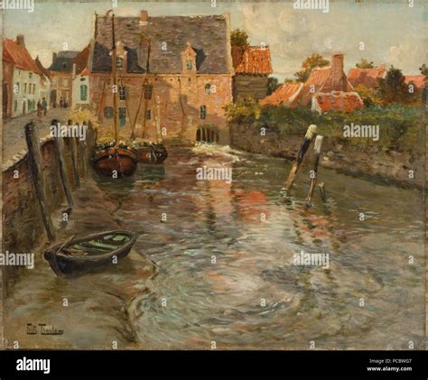 58 Low Water Frits Thaulow Nationalmuseum 19846 Stock Photo Alamy