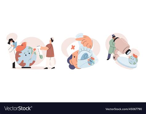 Global Warming High Temperature And Hot Weather Vector Image