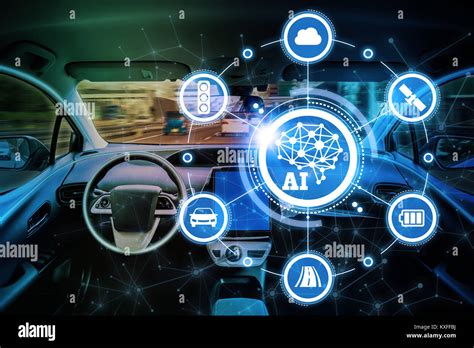 Ailintelligence Artificielle Et La Technologie Automobile Voiture