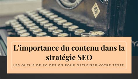 La Stratégie de Contenu SEO et son Importance RG Design