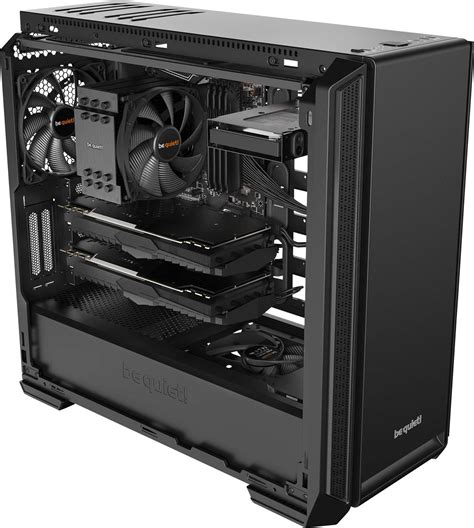 Bequiet Silent Base Midi Tower Pc Casing Black Built In Fans