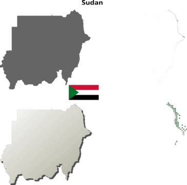 Map Sudan PNG Transparent Images Free Download | Vector Files | Pngtree