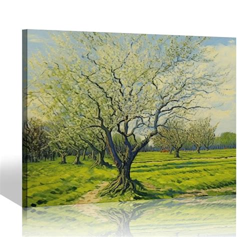 Nawypu The White Orchard By Van Gogh Famous Oil Paintings Reproduction