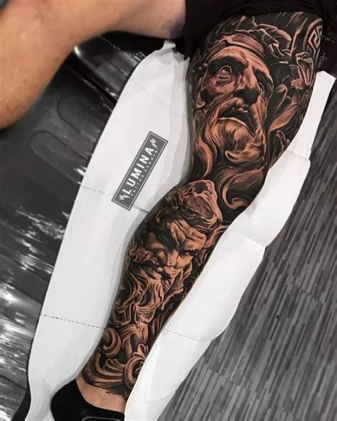 Instagram Dodepras Tattoo Inside Of Fullleg Sleeve Done Lumina