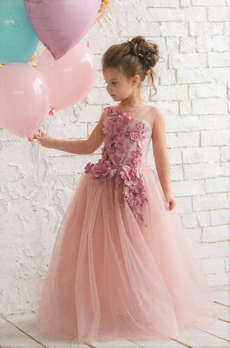 Blush Pink Flower Girl Dress Artofit