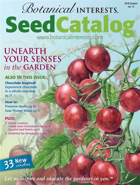 45 free seed catalogs and plant catalogs for your garden – Artofit