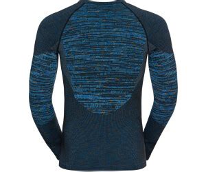 Odlo Blackcomb Eco Base Layer Cew Neck Indigo Bunting Space Dye Ab 45