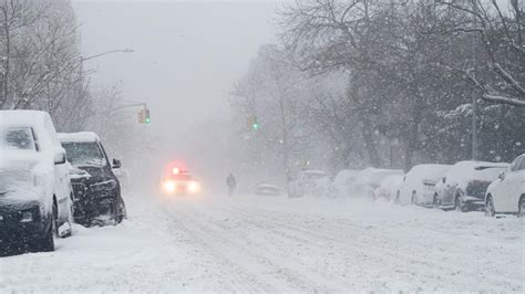 Declaran Estado De Emergencia En Nueva York Por Peligrosa Nevada