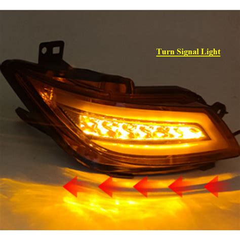 LED Rear Fog Brake Taillight Bumper Reflector Light For Toyota Vios 16