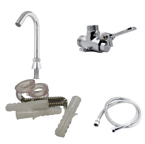 Set Of Foot Operated Tap Foot Operated Valve With Washbasin Spout 2