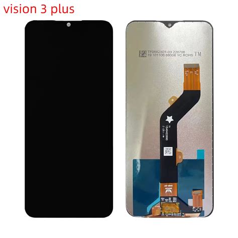 For Itel Vision 3 Plus Lcd Screen Display Touch Glass Digitizer