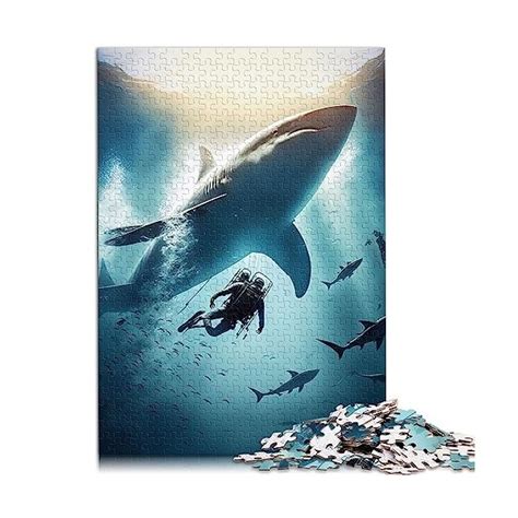 Puzzles Requin Baleine pour Adultes Puzzle 1000 pièces pour adultes